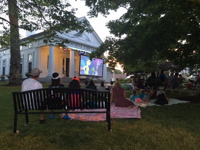Free Film Fridays on the Library Lawn!